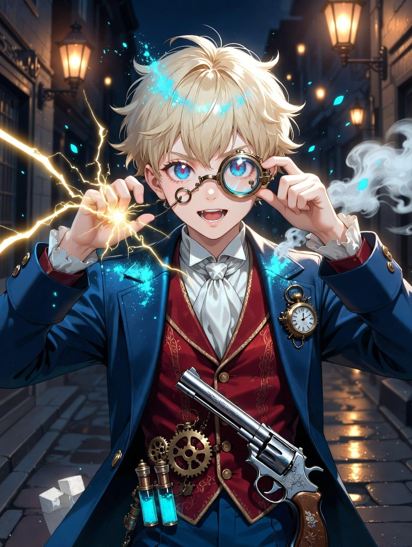 アリステア・"スパーキー"・スターリング - AI Character Card